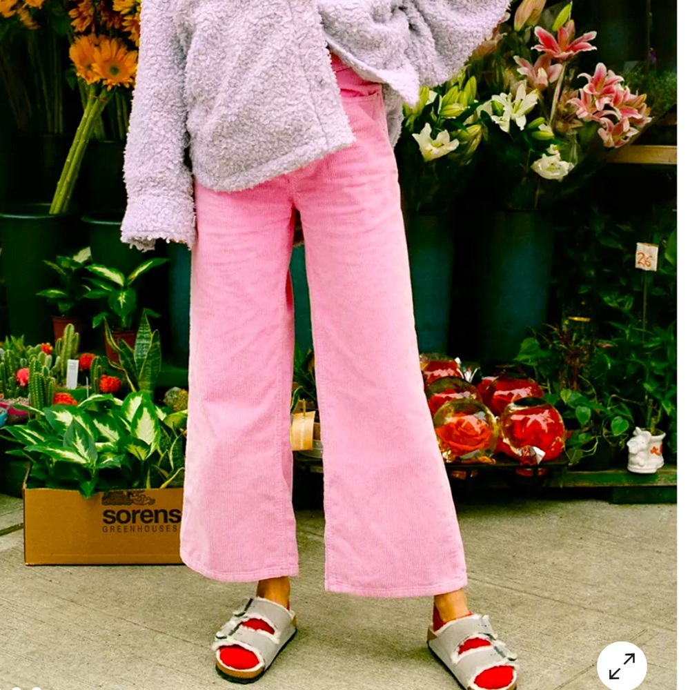 BDG high & wide corduroy pants